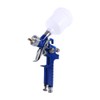 Blue Gravity Feed HVLP Mini Air Paint Spray Gun Low