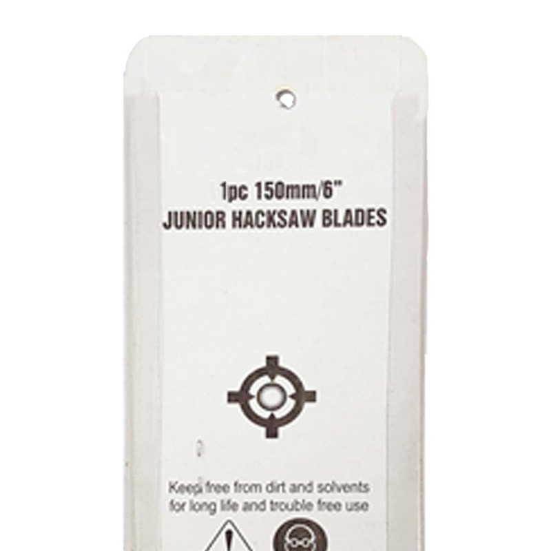 Dapetz ® 6" Junior Hacksaw Saw Carbon Steel Replacement Blades