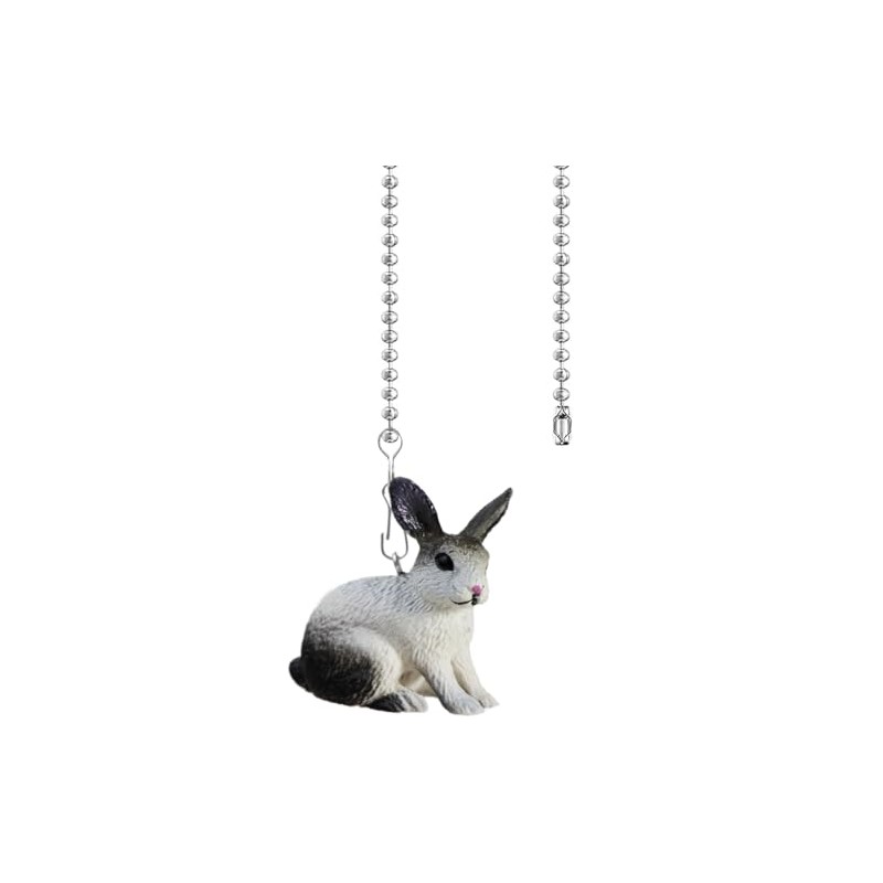 OMYZERO Ceiling Fan Pull Chain Set, 12 Inch Rabbit Ceiling