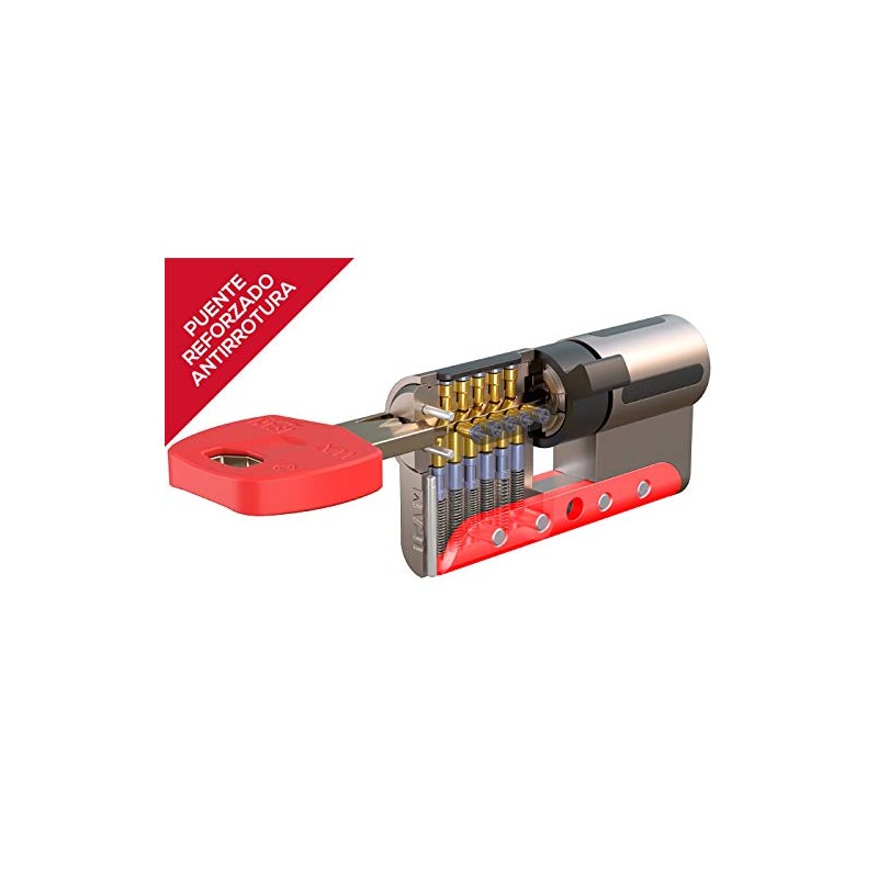 IFAM WX1000 Lock Cylinder 30 x 40 Brass Outer Door