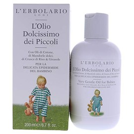 Very Gentle Oil for Babies by LErbolario for Kids - 6.7 oz Oil