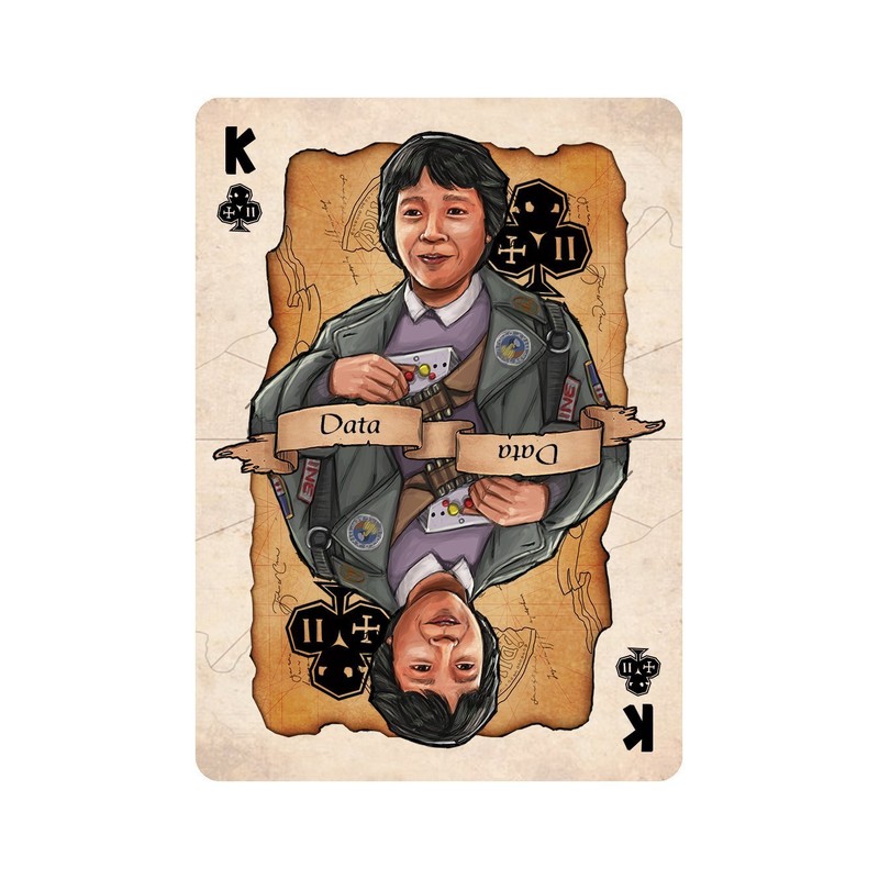 Albino Dragon The Goonies Playing Cards - Limited