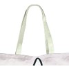 Le Jardin du Lin Printed Shopping Bag, Reusable Bag, Foldable,