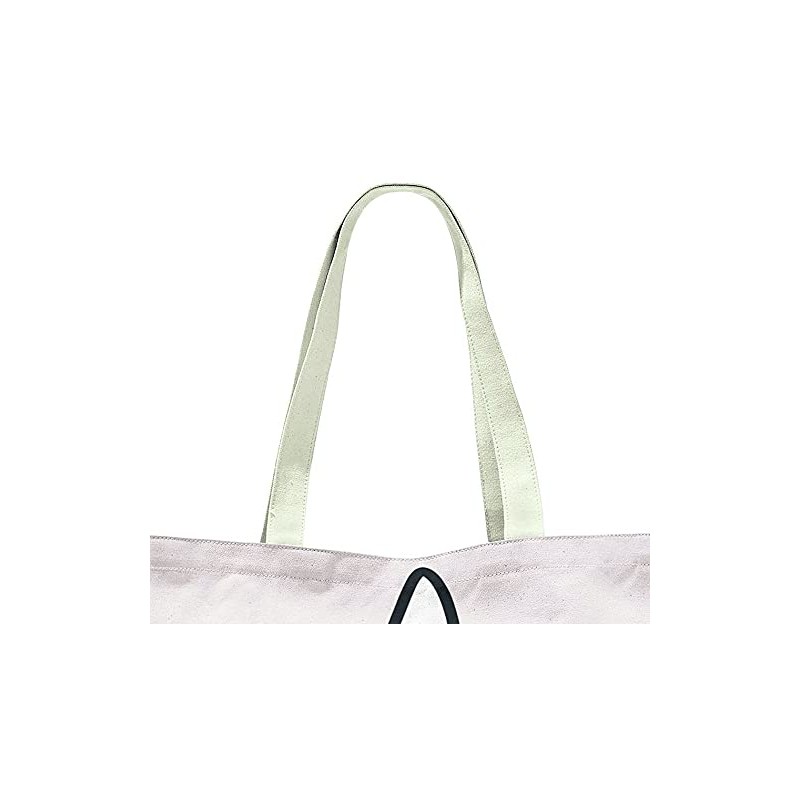 Le Jardin du Lin Printed Shopping Bag, Reusable Bag, Foldable,