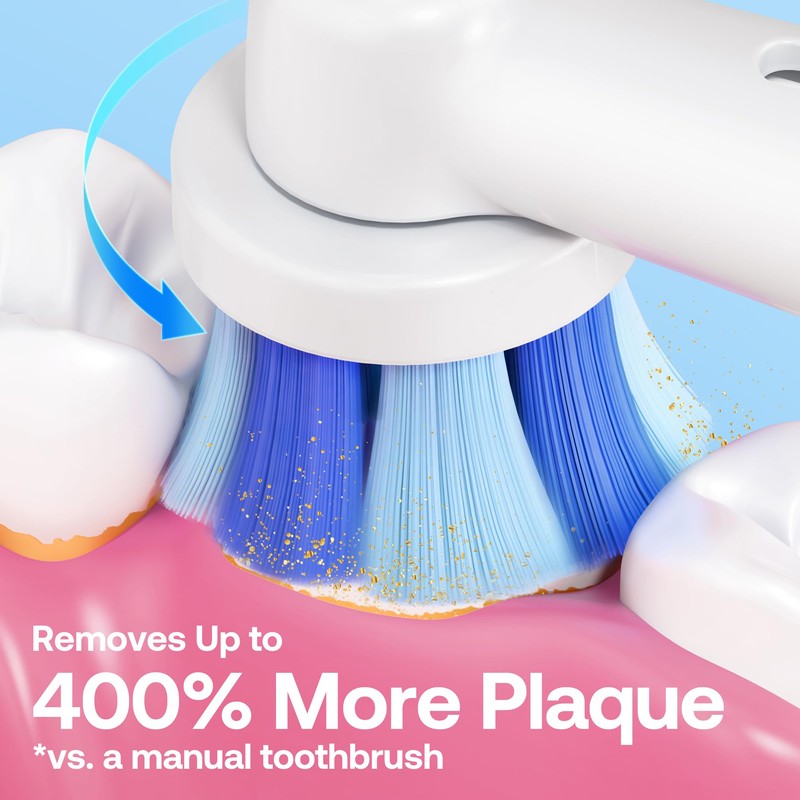 Bitvae R2 Rotating Electric Toothbrush for Adults with 8 Brush