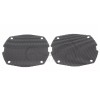 Unbranded Mesh Speaker Trim Cover For Harley 96-13 Electra Street