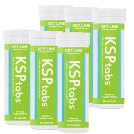 KSPtabs Hydration & Kidney Health Tablets - Key Lime - 6 Pack