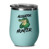 Zookeeper Teal Edition Wine Tumbler 12oz - Alligator Hunter -