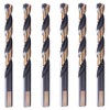 6PCS, 13/32", Black and Gold Drill Bits