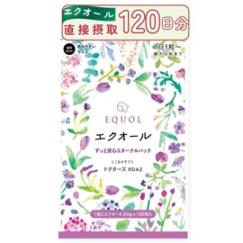 エクオール 2㎎ 直接接取 【たっぷり120日分：大容量】 1日1粒で120粒入 約4ヶ月分の安心 国内製造 とこわかサプリドクターズRDA 発酵題大豆イソフラボン