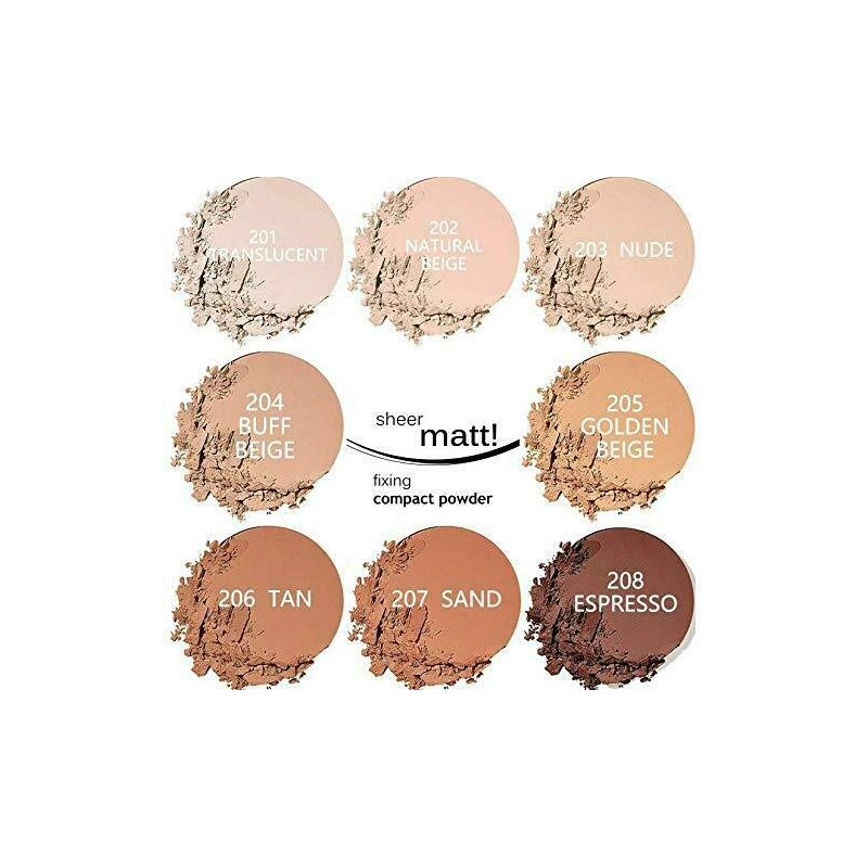 AQUAPURITY PHOERA Sheer Matte Compact Powder Fixing Powder Makeup Base