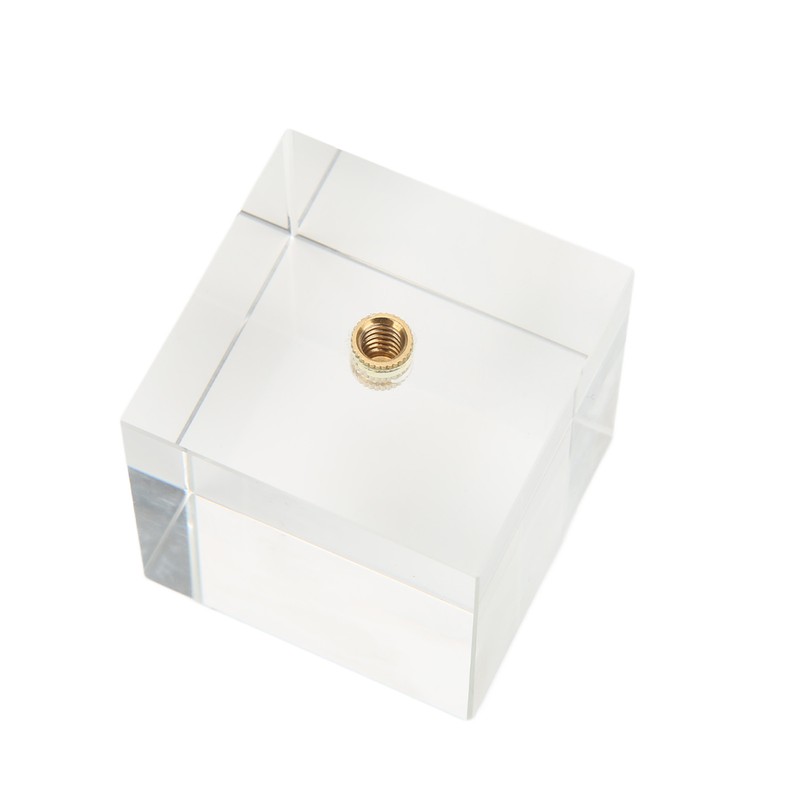 Photography Prism Crystal with 1/4 Thread Optical Glass Prism Camera