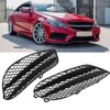 1 Pair Front Bumper Fog Light Grille Black Replacement For