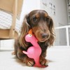 PLATZ PET SUPPLIS&FUN Dog Toy Screaming Chicken Pink