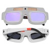 Welding Glasses Soldering Goggles Auto Darkening Solar Power Battery for
