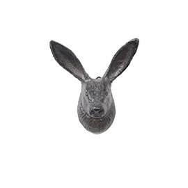 Cast Iron Decorative Rabbit Hook 5"