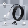Cámara de Inspección Endoscopio 3 en 1, Boroscopio Impermeable IP67