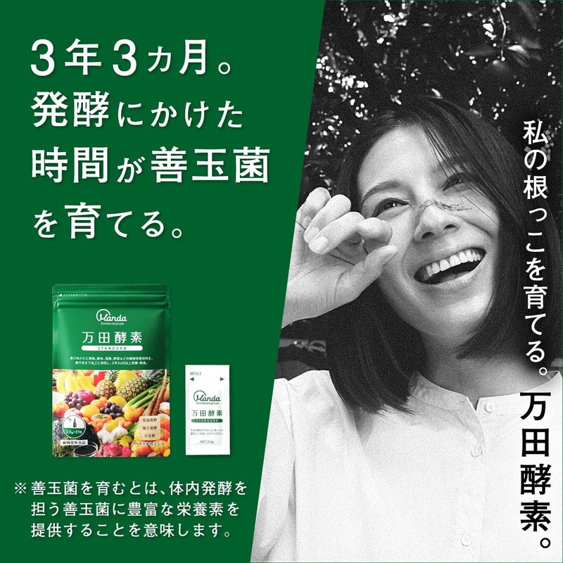 Manda Enzyme Standard Paste Type Packets, 2.7 oz (77.5 g)