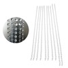 14mm Octagonal Bead String Acrylic Crystal Pearl Chains for Birthday