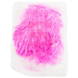 US Toy Pastel Spring Cellophane Easter Grass Cellophane Gift Basket Fill, 1.75 OZ, Pink