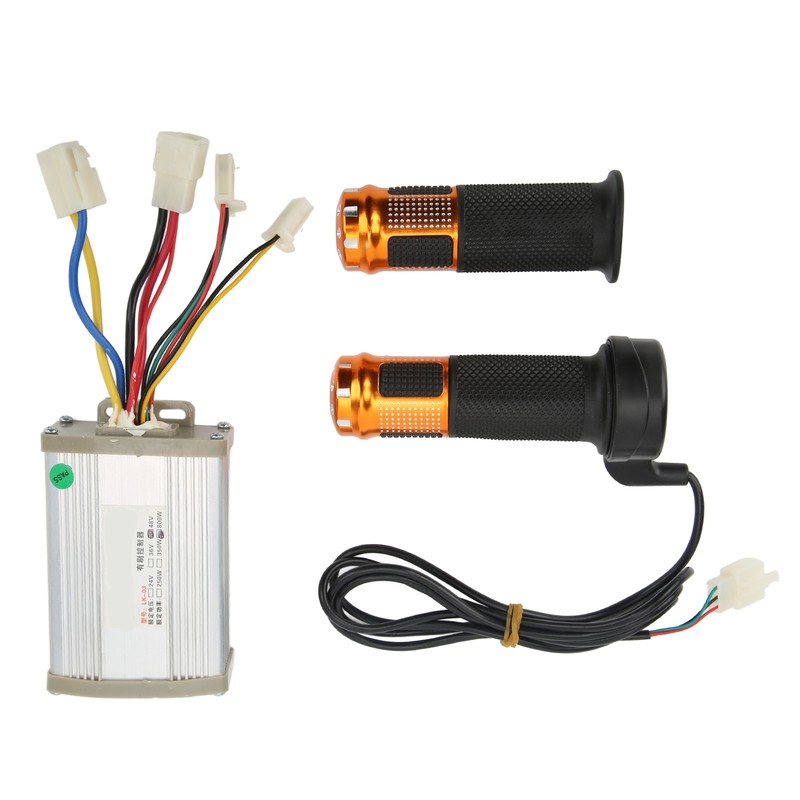 Brushed Motor Controller Throttle Grip Kit 800W Motor Speed Control