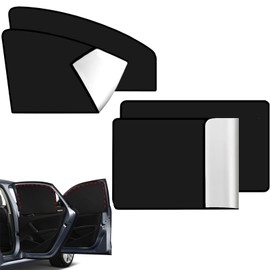 Sun Protection Car Baby Magnetic Car Window Sun Protection Side Window Car Window Children's Curtain with UV Protection, Car Window Blackout Children Heat Protection Universal, Pack of 4