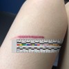 VAXATO (Pack of 100) Self-Adhesive Wound Measurement Tools Wound Measuring