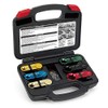 Powerbuilt Master Disconnect Tool Set, 6 Piece Kit, Couplings, Fuel Lines, Filters, AC, Air Conditioning Tools, Storage Case - 648399