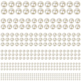 1980Pcs Self Adhesive Pearl Stickers, Shynek Pearls Sticker Gems for Hair, Face, Makeup, Eye, Nail, Crafts, Assorted Sizes