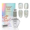 SAGEBIO 15ml Cat Eye Gel Nail Polish with Magnet Shimmer