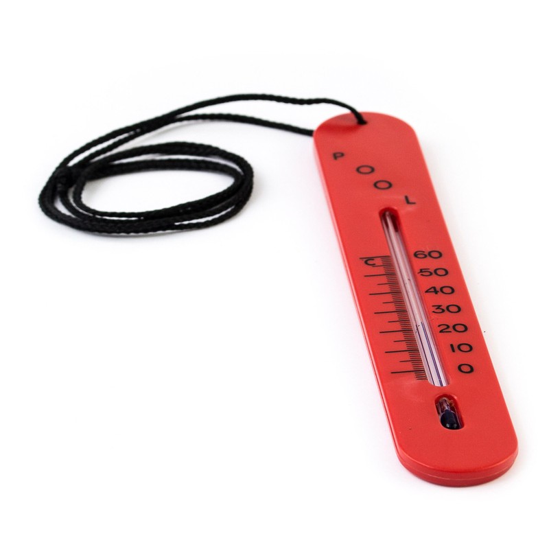 Lantelme Sinking Pool Thermometer with String - Analogue Thermometer in