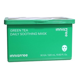 Innisfree Green Tea Daily Moisture Soothing Mask 30pcs / 이니스프리 그린티 데일리 수분 진정 마스크 30개입