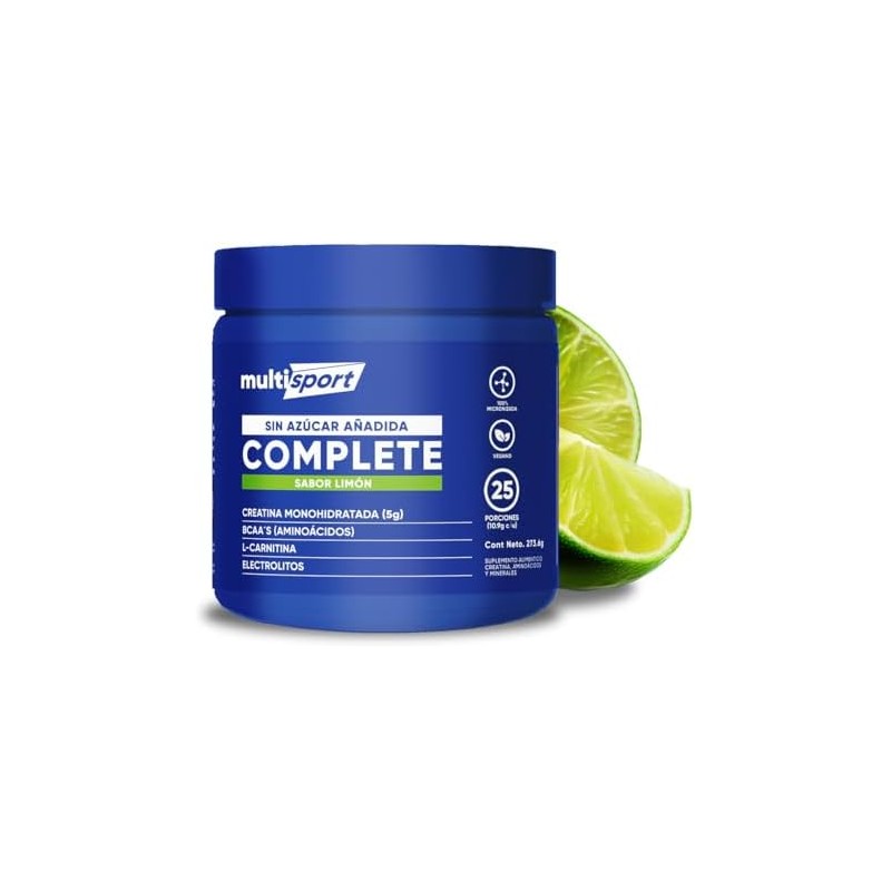 Creatina Monohidratada con Pre Entreno + L Carnitina + Electrolitos