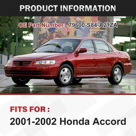 79600-S84-A21ZA A/C Heater Climate Control Switch Module Panel Compatible with 2001 2002 Honda Accord Climate Control Module Replace 79600S84A21ZA