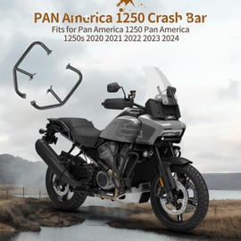 PSLER Engine Guard Highway Crash Bars for PAN America 1250 RA1250 PA1250 PAN America 1250S 2020 2021 2022 2023 2024 Motorcycle Falling Protection