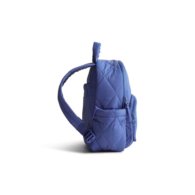 Vera Bradley Women's Featherweight Small Banbury Backpack Bookbag, Deep Ultramarine,