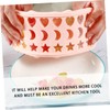 Zerodeko Light Pink Star Moon Heart Shape Ice Mold Food
