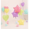 10 Pack 18" Star Heart Film Balloons Macaron