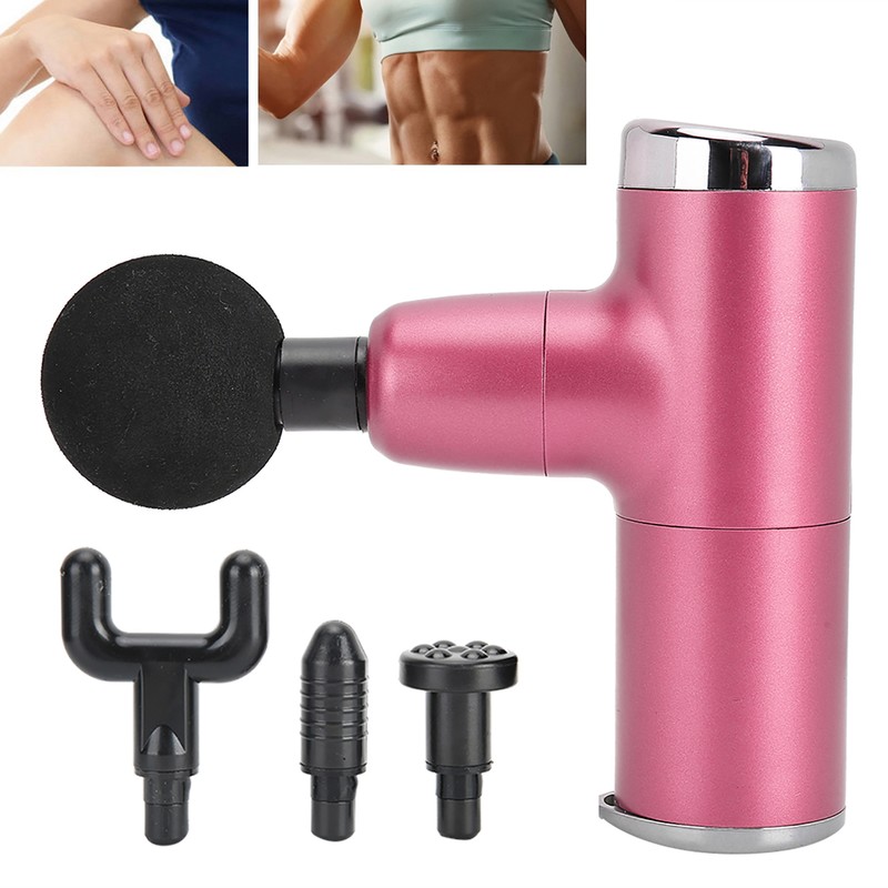 Mini Massage Gun Portable Adjustable Muscle Pain Fatigue Relive Fitness