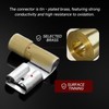 Right Angle Spade Connector, Nylon Quick Disconnect Wire Connectors Copper