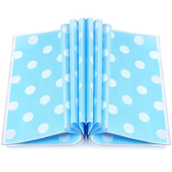 Gersoniel Wax Paper Sheets for Food Dot Printed Bakery Tissue