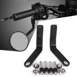 Rebel CMX500 2025 Motorcycle Rearview Mirror Down Bracket Handlebar Rear View Side Mirror Bracket for Rebel CMX500 CMX300 Rebel 500 Rebel 300 2019 2020 2021-2022-2023-2024-2025