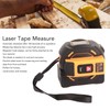 Laser Tape Measure High Accuracy ABS Housing Manganese Steel Digital