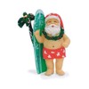 Island Heritage Hawaiian Surfing Santa & Surfboard Ornament