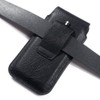 DFV mobile Leather Cover Vertical Belt Case with Magnetic Closure
