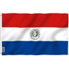 Anley Fly Breeze 3x5 Feet Paraguay Flag - Vivid Color