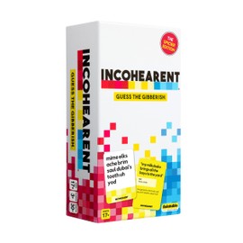Incohearent by Relatable – Guess the Gibberish Party Game for Adults, Funny Card Game Activity for Groups, Bachelorette Party Favorite, Summer Fun for Game Night, Travel-Friendly with 300 Cards