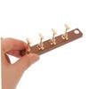 Healeved 1set Nail Holders with Base for Press Nails Practice