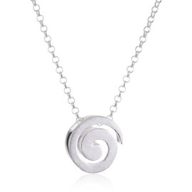 Vinani Spiral Pendant with Sterling Silver 925 Italy ASR Chain 0