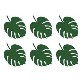 Aloha Tropical Leaves Place Cards x 6